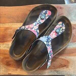 Birkenstock Gizeh Floral Sandals
